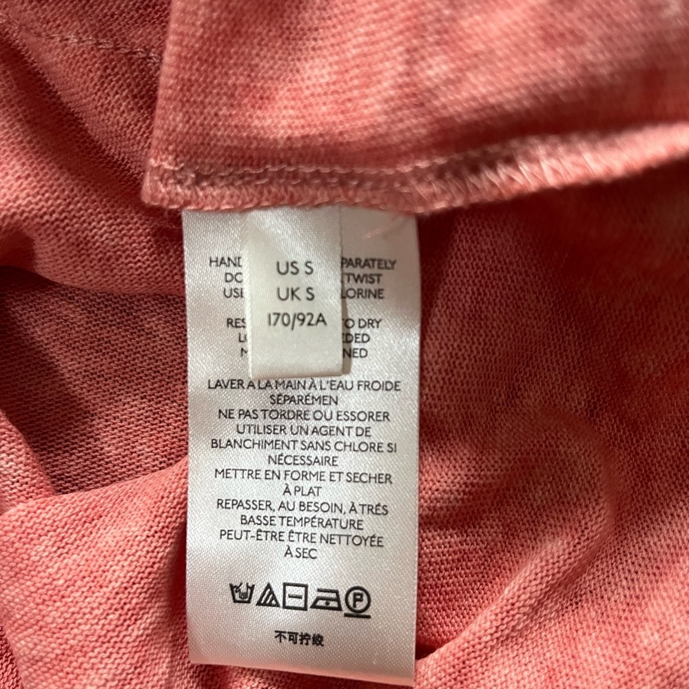 We‎ The Free Kyoto Oversized Tee Coral Women’s Small - Picture 7 of 10